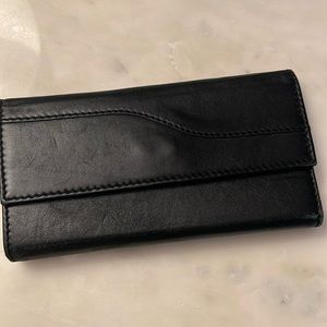 Armani exchange leather wallet